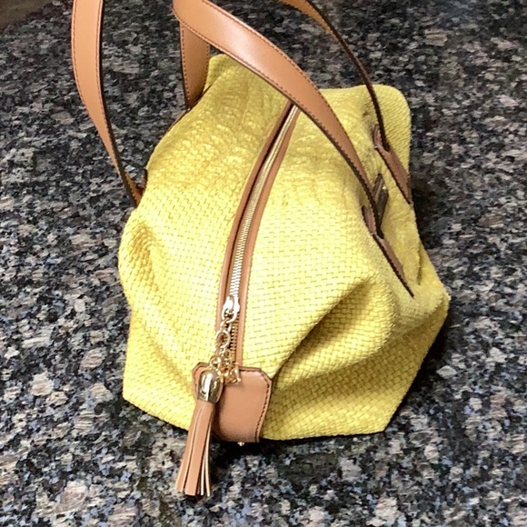 Escada woven leather purse - Picture 3 of 5